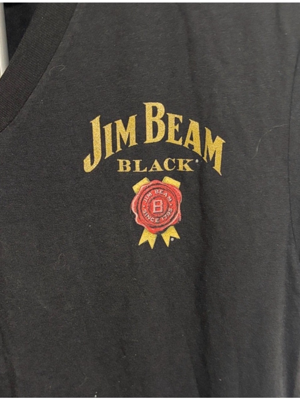 Jim Beam Graphic Tee with Gold and Red Accents S/M